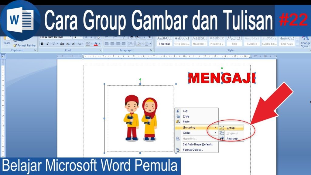 Akhirnya Terungkap! 5 Cara Mudah Grouping Gambar & Tulisan di Word 2010, Dijamin Berhasil 2026!