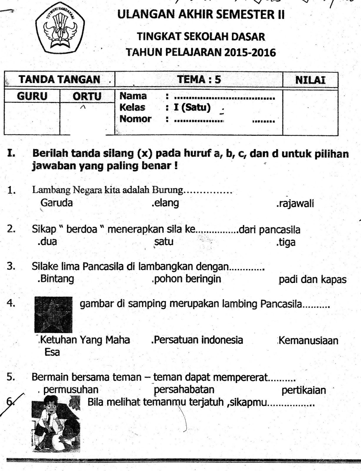 Bocoran Soal PKN Kelas 8 Bab 1 Beserta Jawabannya Pilihan Ganda Terbaru 2026 Terbukti Jitu