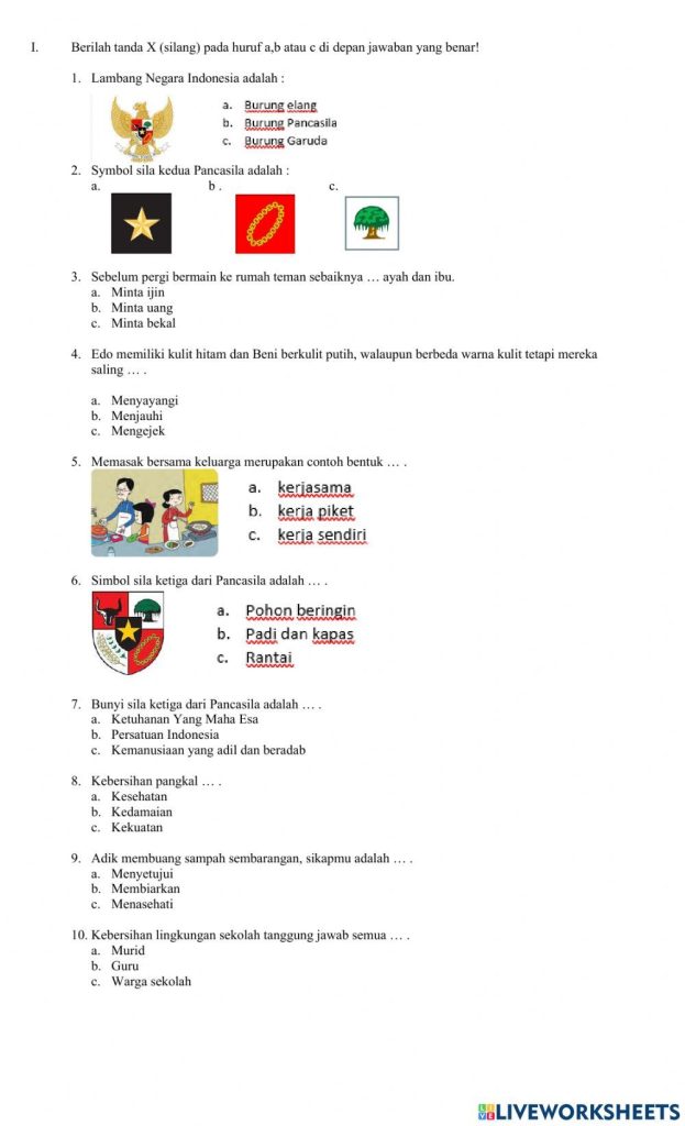 contoh soal pkn kelas 10 bab 1 contoh soal pkn kelas 10 bab 1